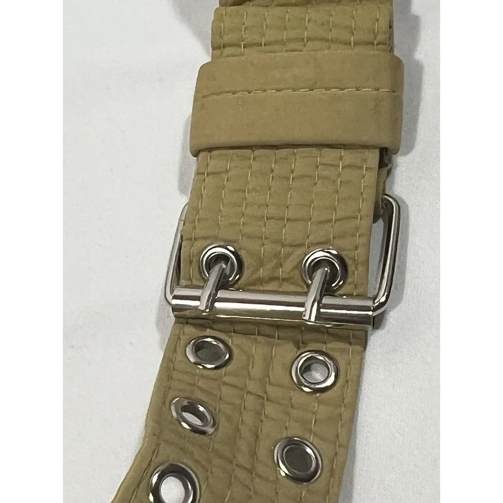 Johnny Was Pete & Greta Canvas Belt‎ Double Grommet Adjustable Buckle